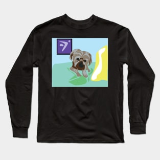 Clancy the dog Long Sleeve T-Shirt